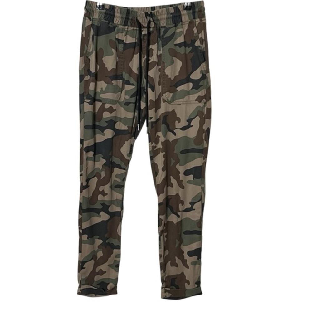 True Religion Camo Rolled Jogger Women's XS Camouflage Drawstring Hem‎ - Picture 2 of 14
